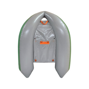 Durable vinyl/PVC construction with Boston valve on the Cruzer float tube