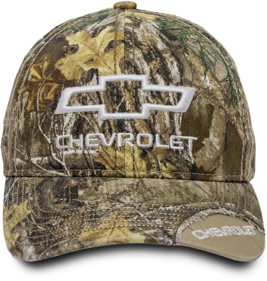 Outdoor Cap Chevrolet Camo Cap Realtree Edge - side view