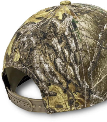 Outdoor Cap Chevrolet Camo Cap Realtree Edge - back with snap closure