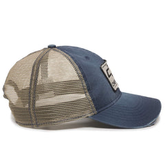 Close-up of fabric and stitching on Outdoor Cap GEN15A