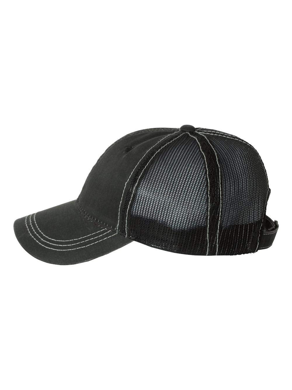 Outdoor Cap HPD-610M black front view for everyday comfort and versatile styling.