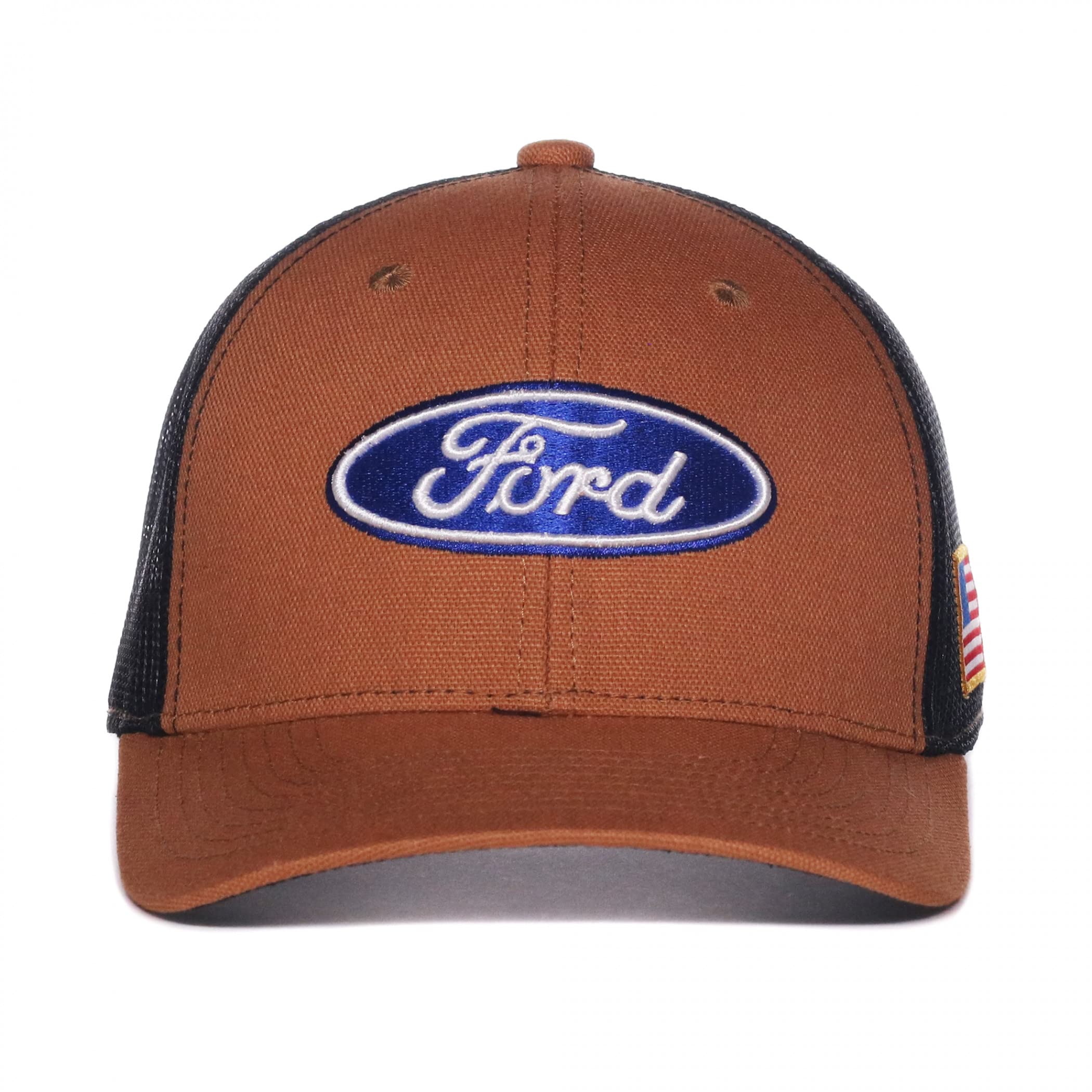 Outdoor Cap Standard FRD17A Brown/Black left side angle