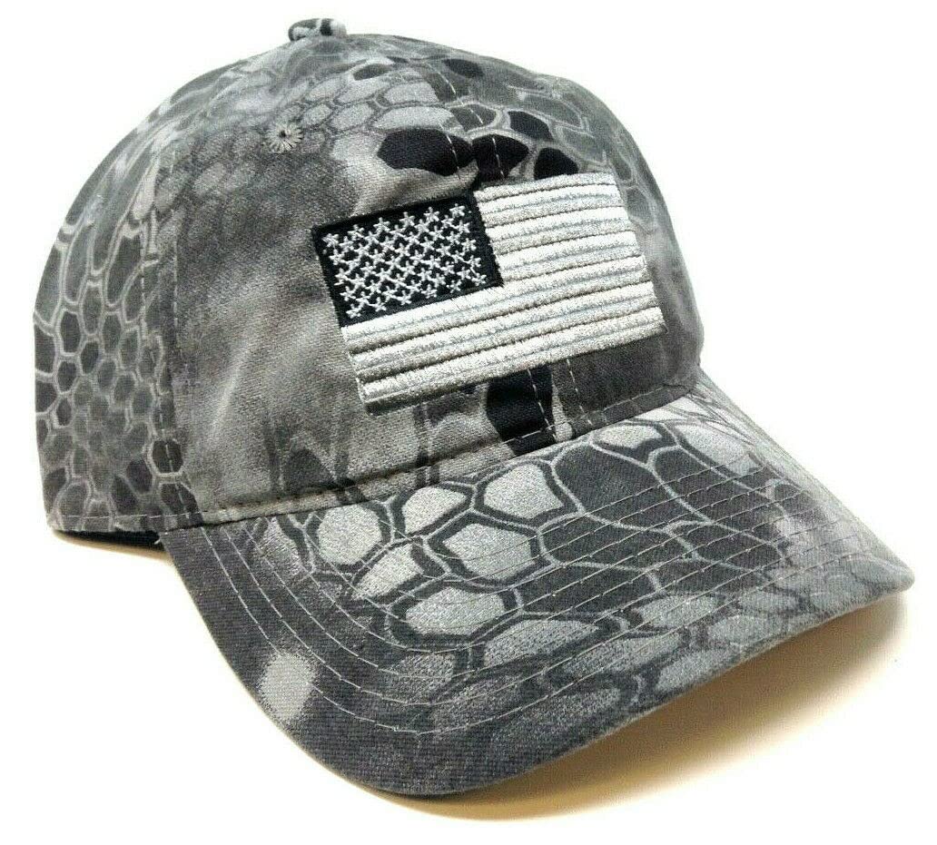 Outdoor Cap Standard USA-200 USA Flag Tonal Kryptek Raid - front view
