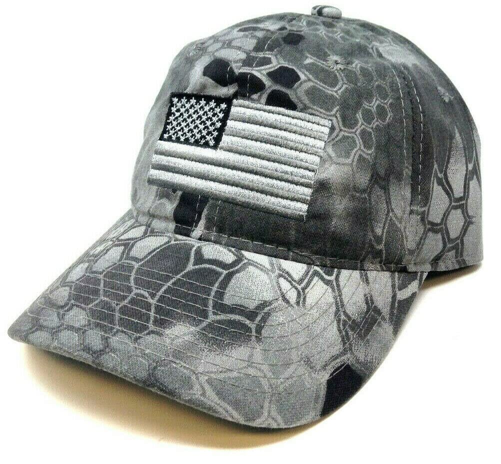 Outdoor Cap Standard USA-200 USA Flag Tonal Kryptek Raid - back view
