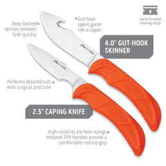 OUTDOOR EDGE knife sharpener keeps blades ready for sharp field cuts.