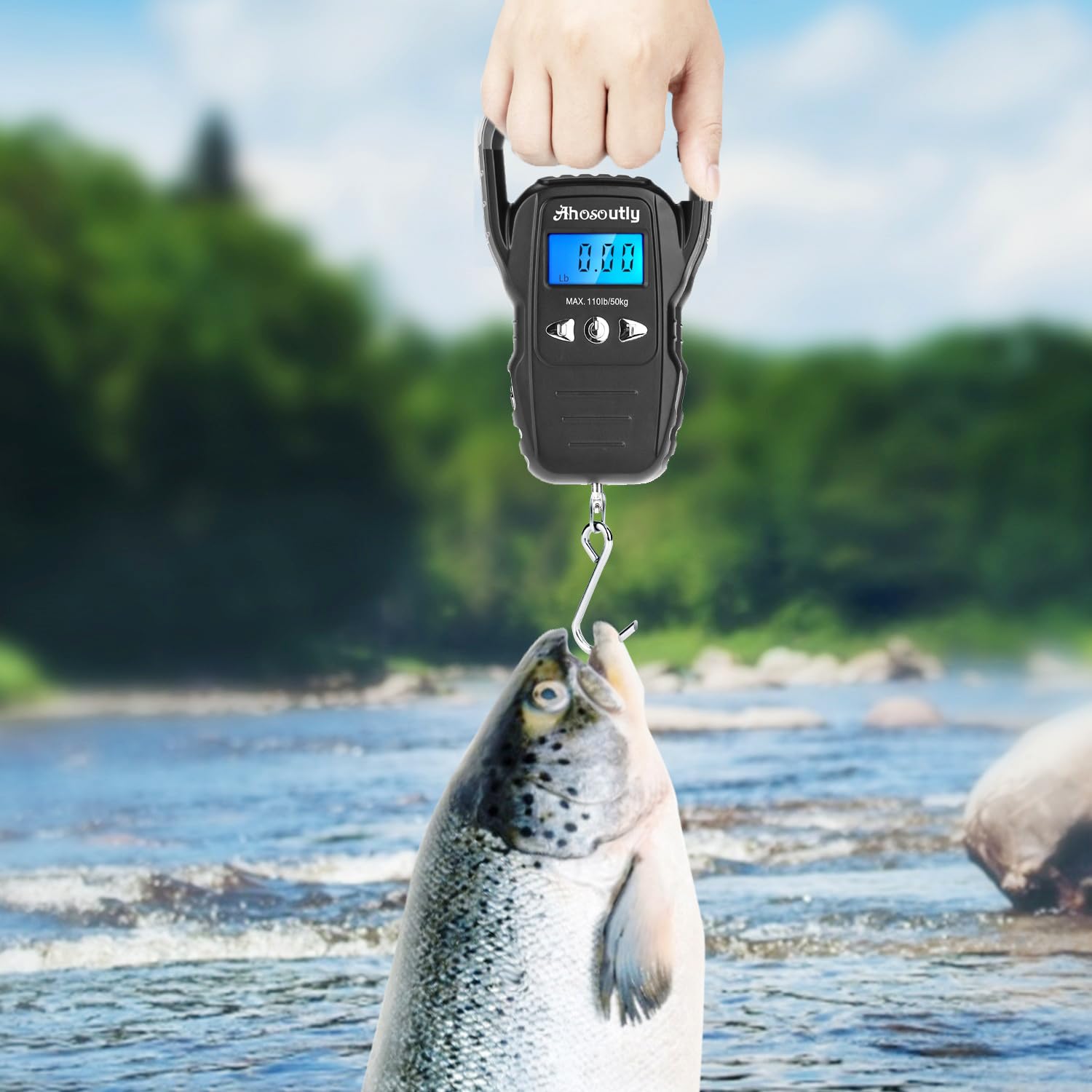 Black outdoor fishing gift for men