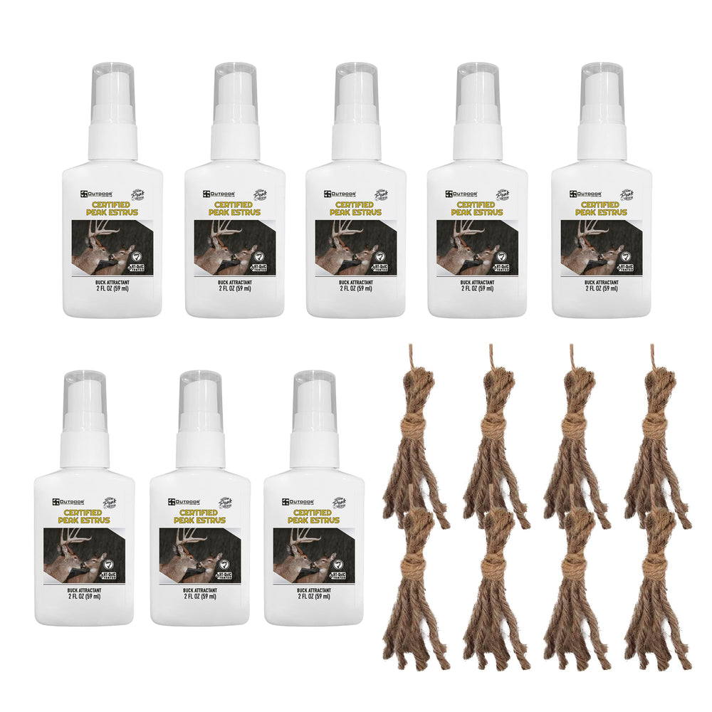 Outdoor Hunting Lab peak estrus 2oz bottle for field scent deployment