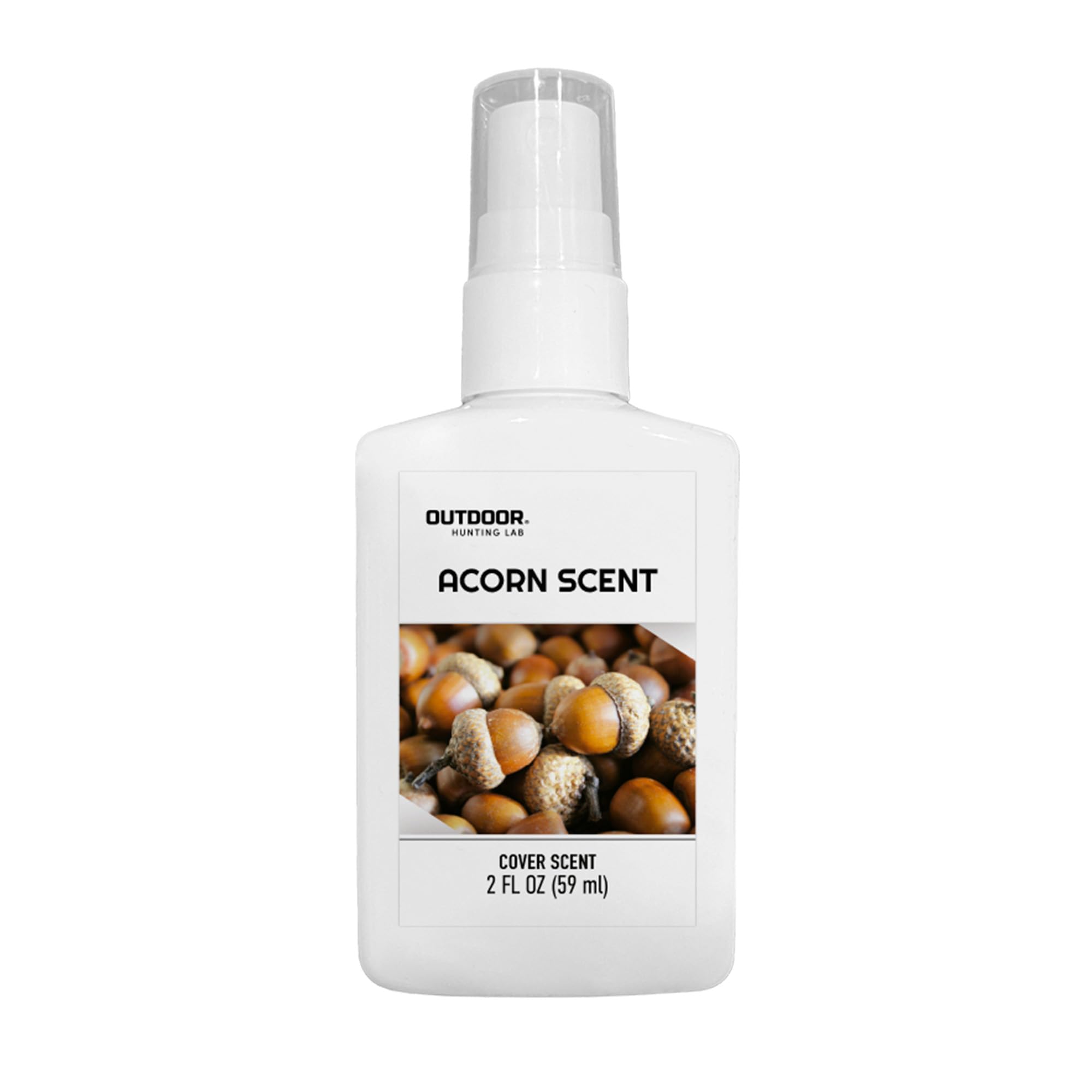 Outdoor Hunting Lab Acorn cover scent bottle helps mask human odor and attract deer