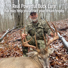 Outdoor Hunting Lab Drag N' Drip scent enhancer designed for scrapes to attract deer.