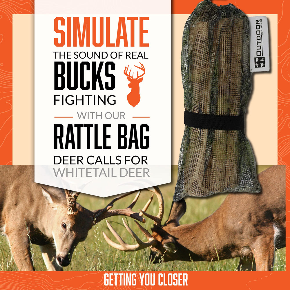Outdoor Hunting Lab rattle bag sound carry with mesh construction for louder calls.