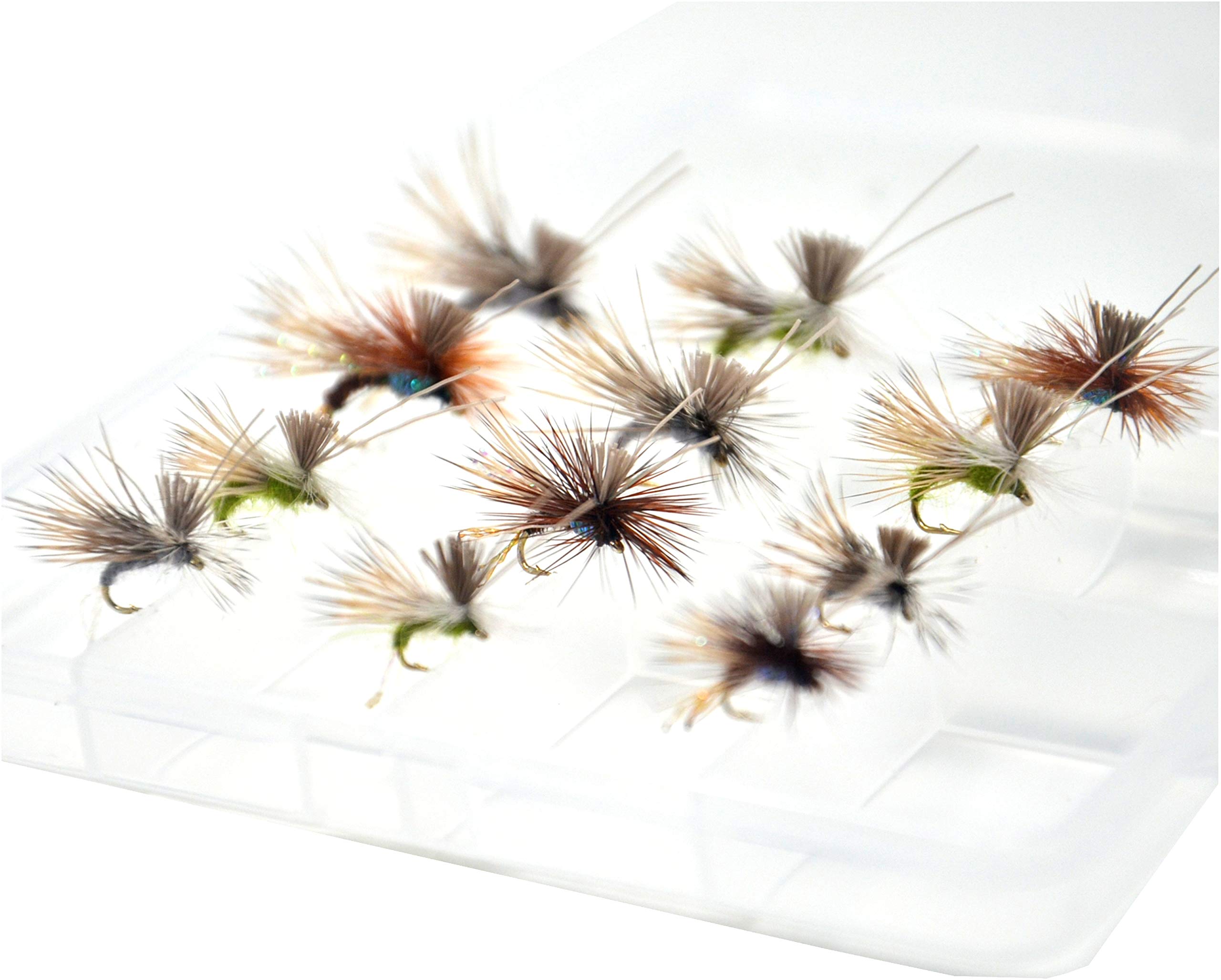 Outdoor Planet 12 AC Caddis Fly imitation shows a lifelike profile for caddis hatches