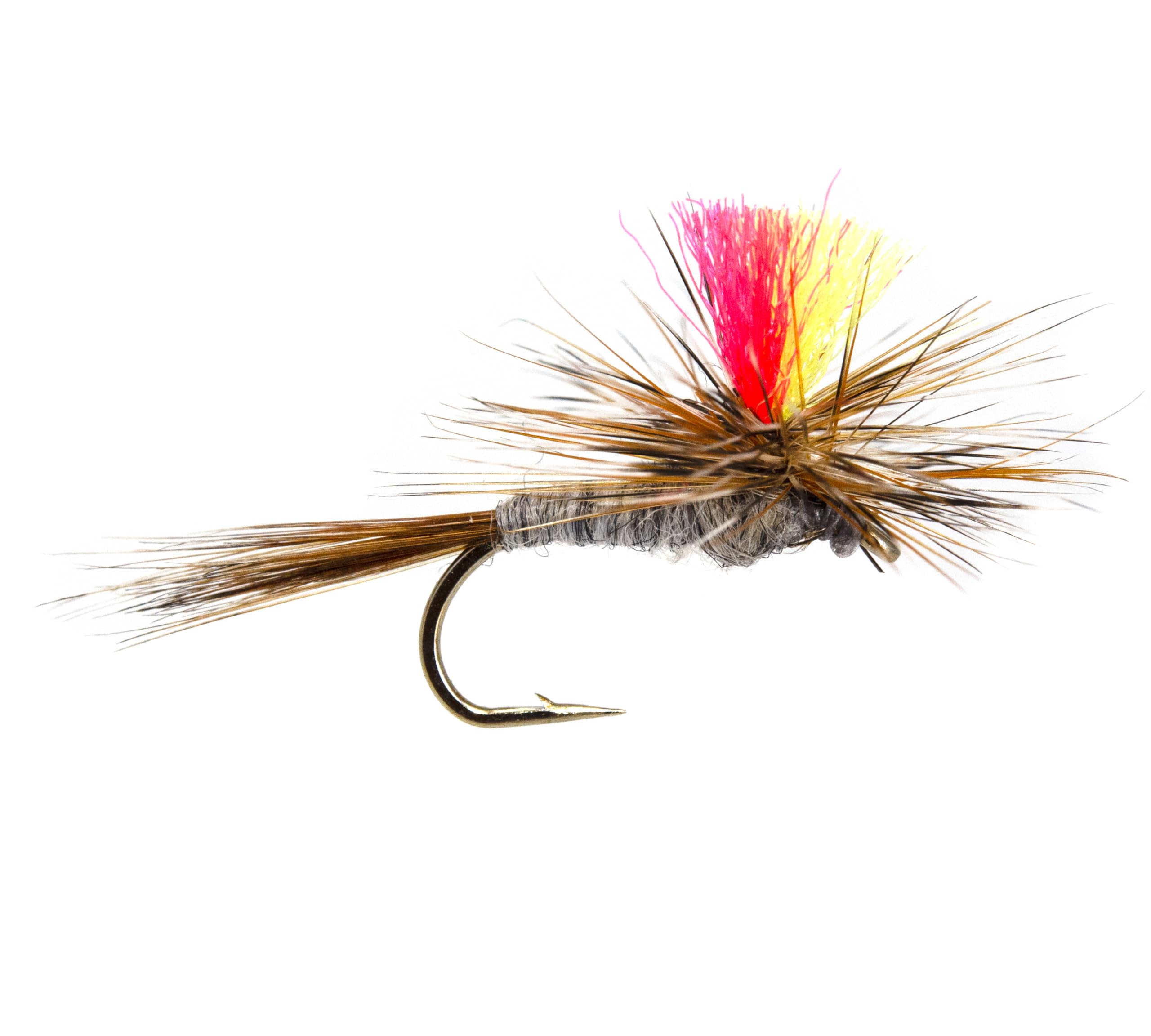 Outdoor Planet 26-essential flies kit: colorful patterns attract fish in water