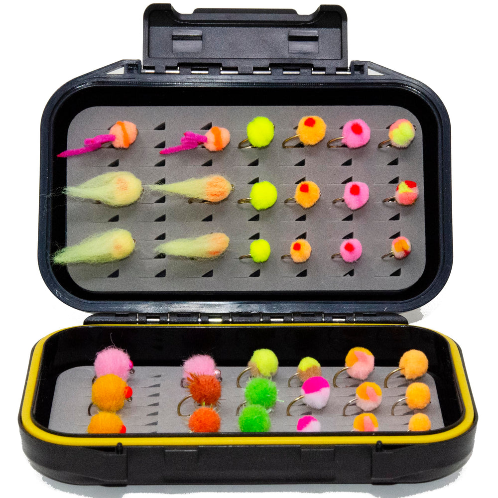 Outdoor Planet 36-bead glo bug eggs for trout and steelhead fishing