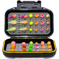 Outdoor Planet 36-bead glo bug eggs for trout and steelhead fishing