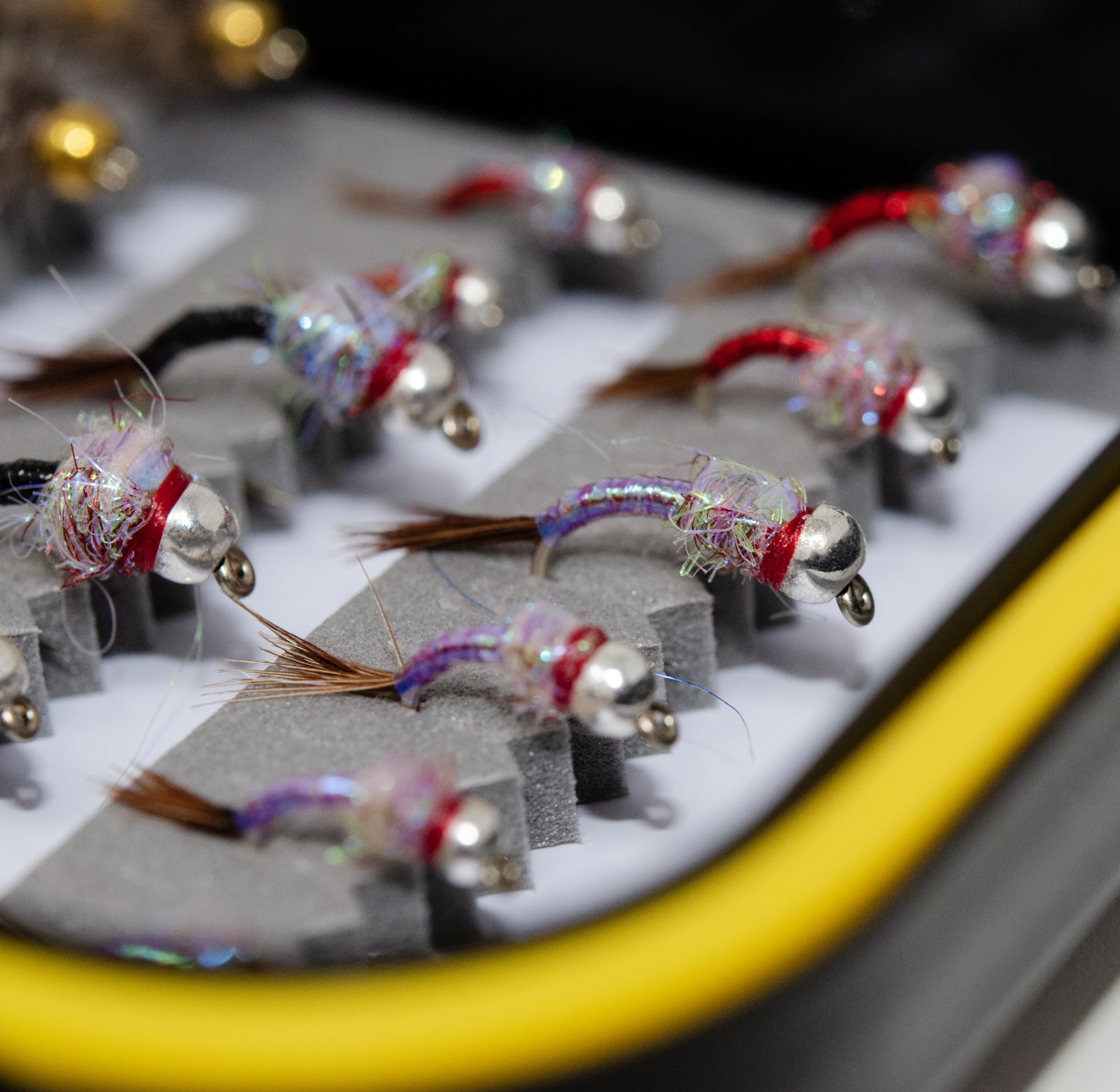 Outdoor Planet trout-salmon-bass flies set suitable for versatile freshwater and saltwater fishing