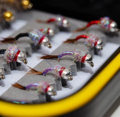 Outdoor Planet trout-salmon-bass flies set suitable for versatile freshwater and saltwater fishing