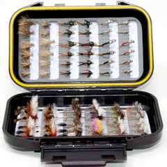 Outdoor Planet 72-premium dry flies: vibrant selection ideal for calm rivers.
