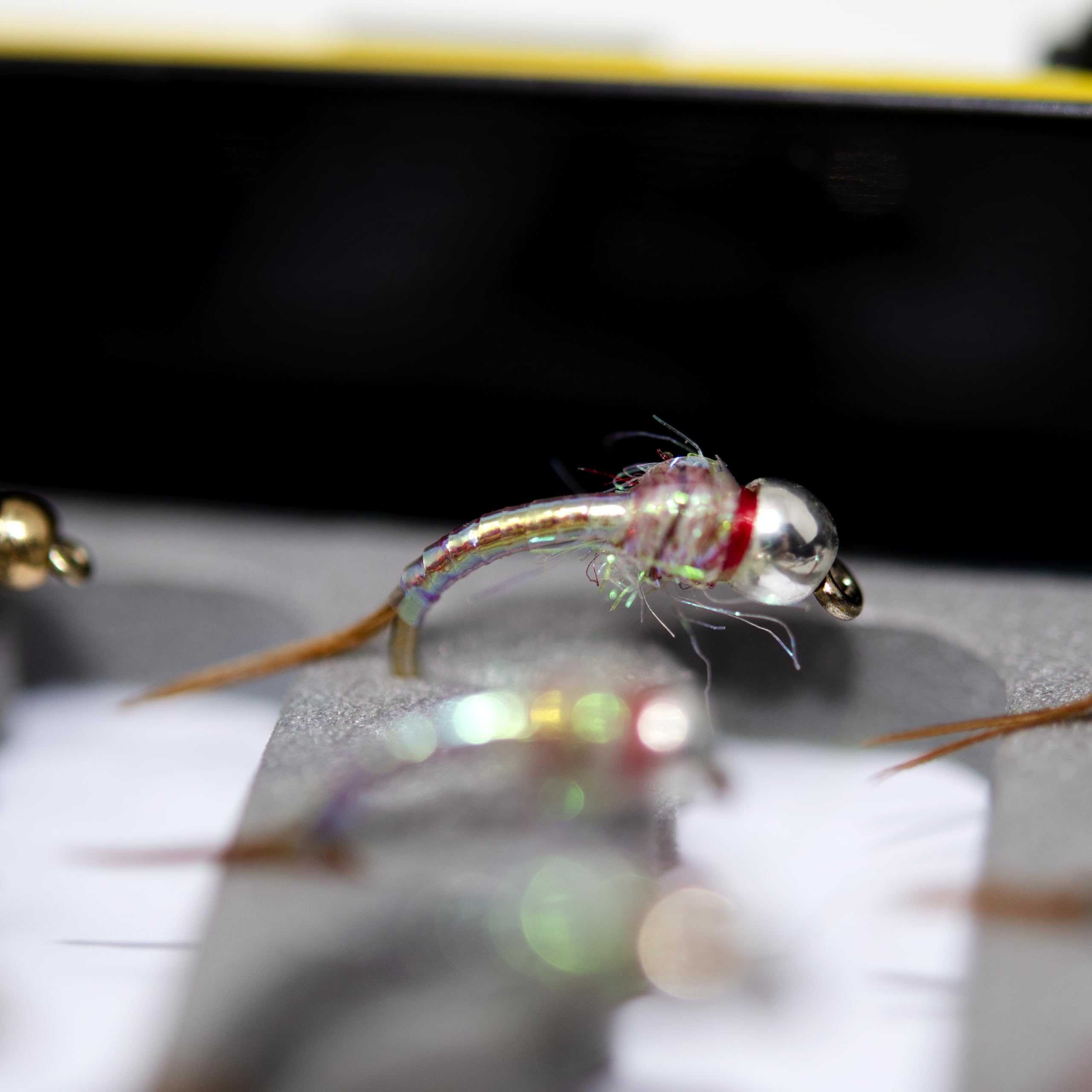 Outdoor Planet 72-premium patterns-closeup: crisp details that lure curious trout.