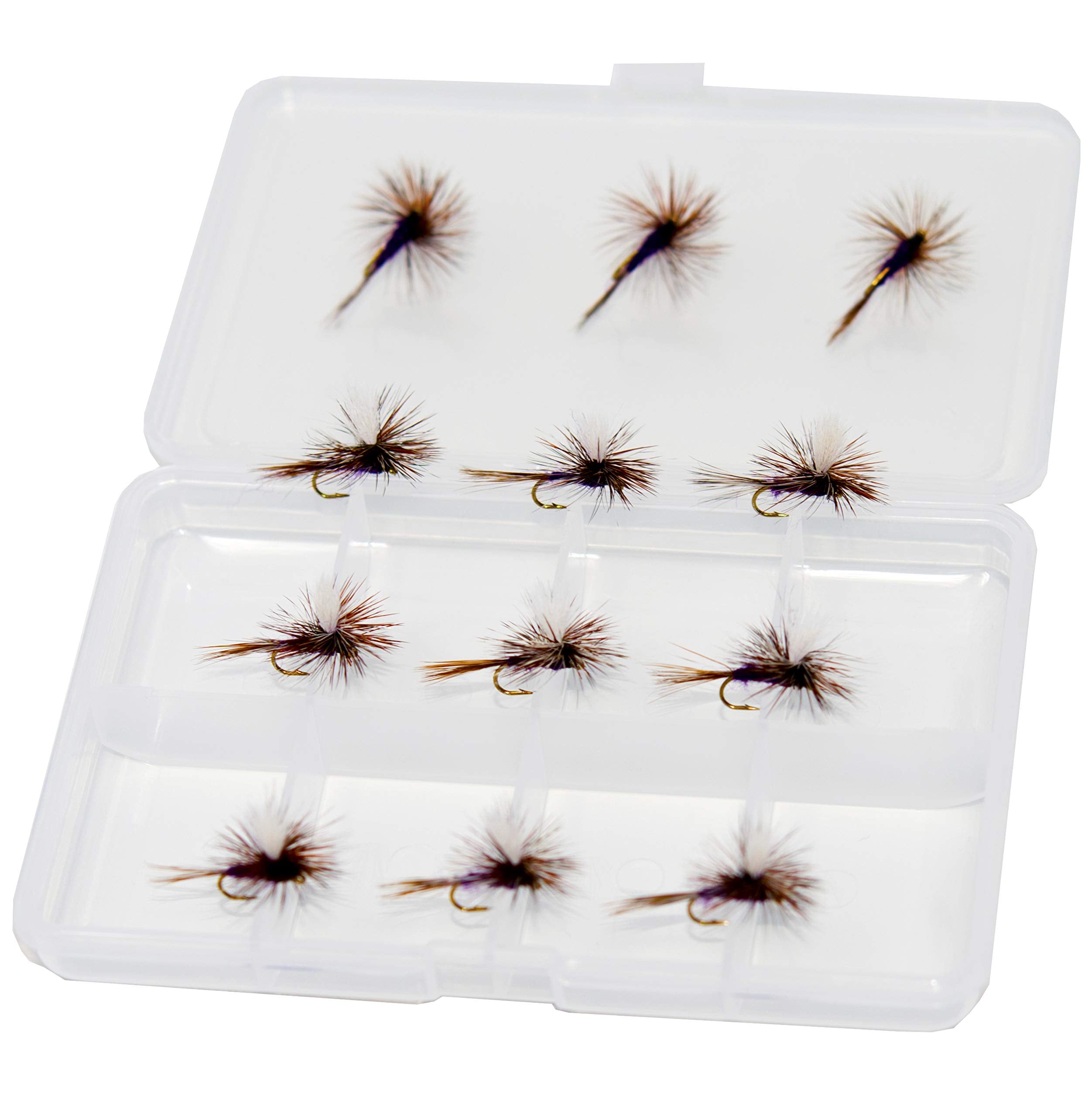 Outdoor Planet Adams Purple Parachute Dry Fly close-up for productive trout fishing.