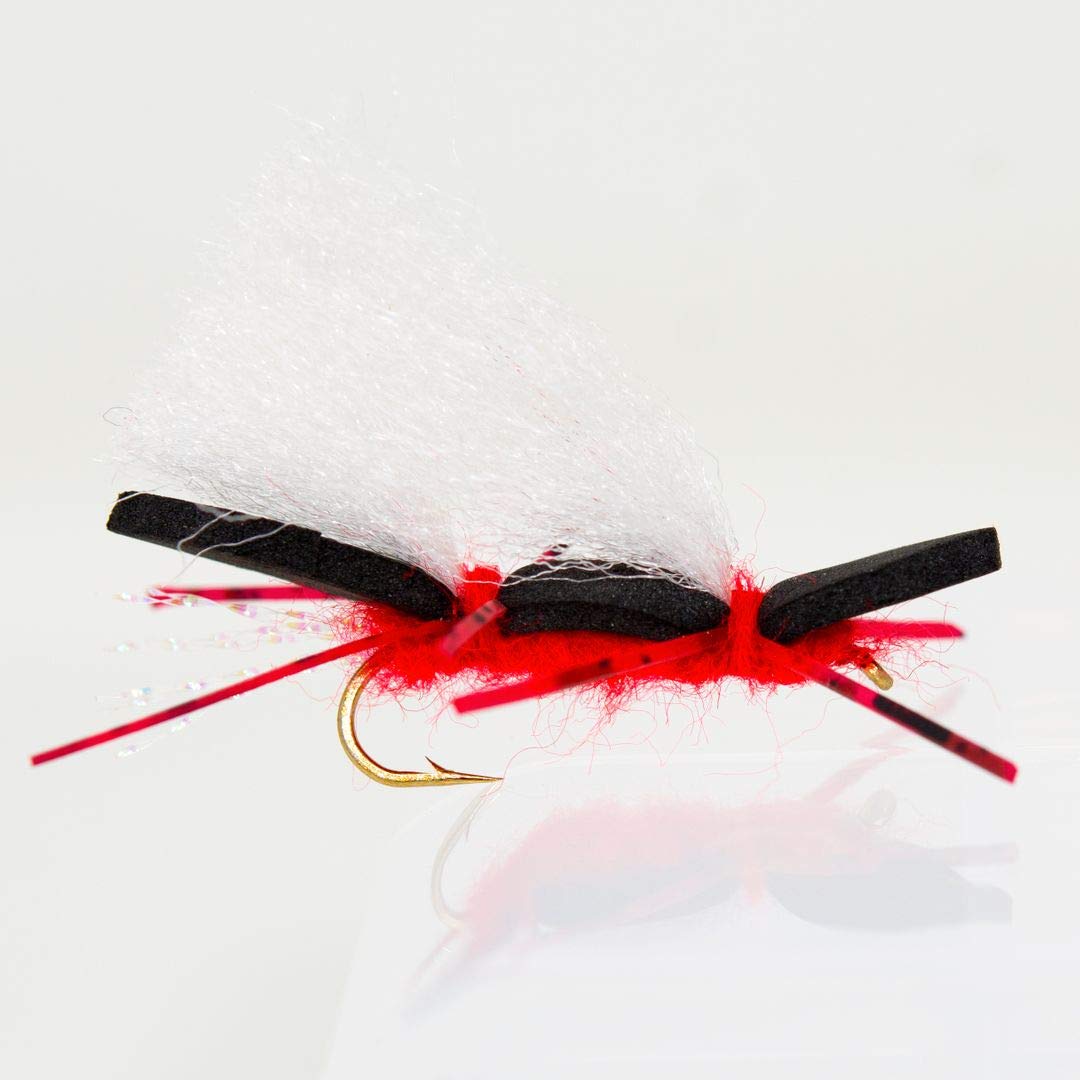 Outdoor Planet Chubby Chernobyl foam body trout fly size 10, versatile dropper