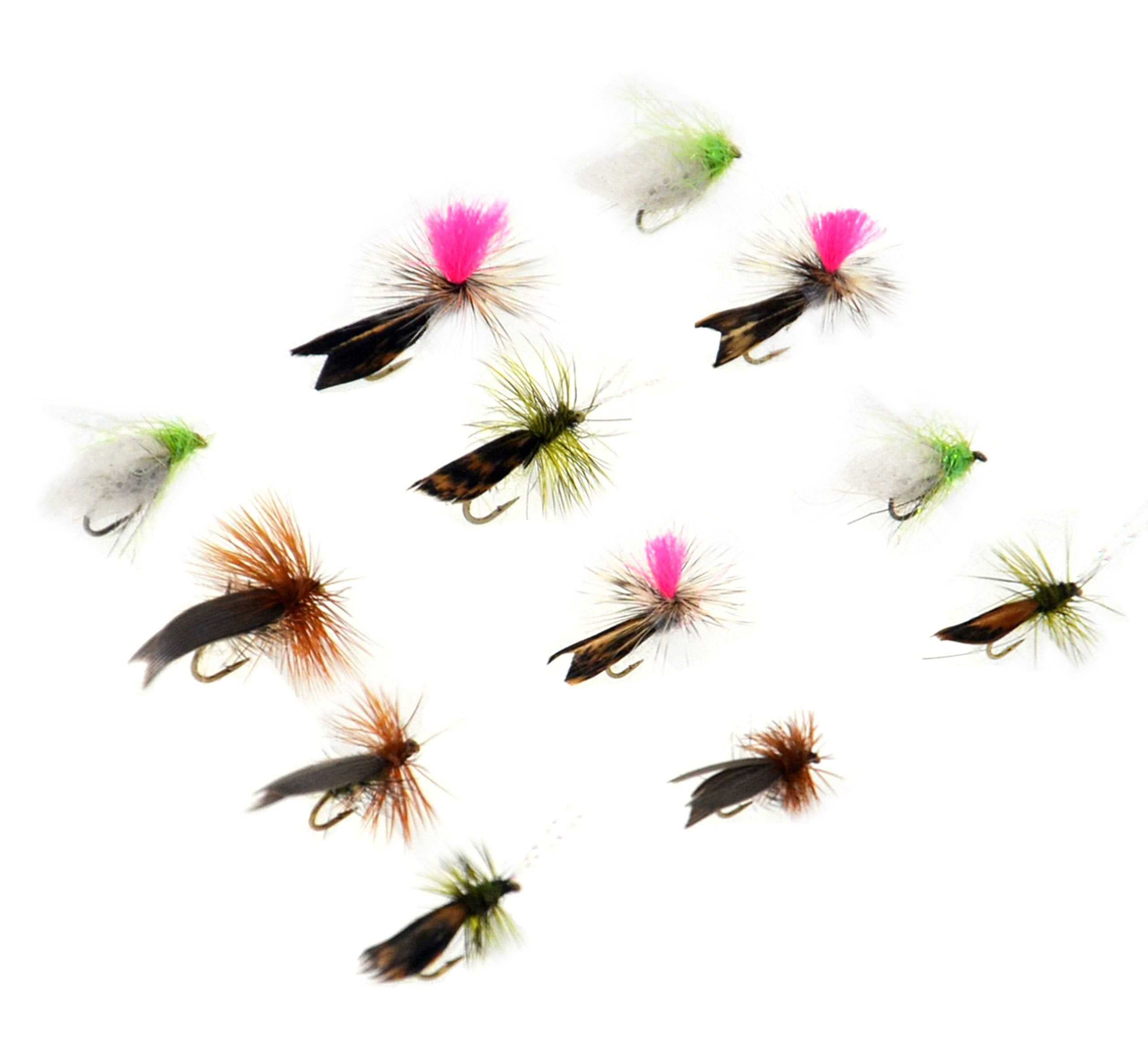 Outdoor Planet classic dry fly skittering on water to trigger surface strikes.