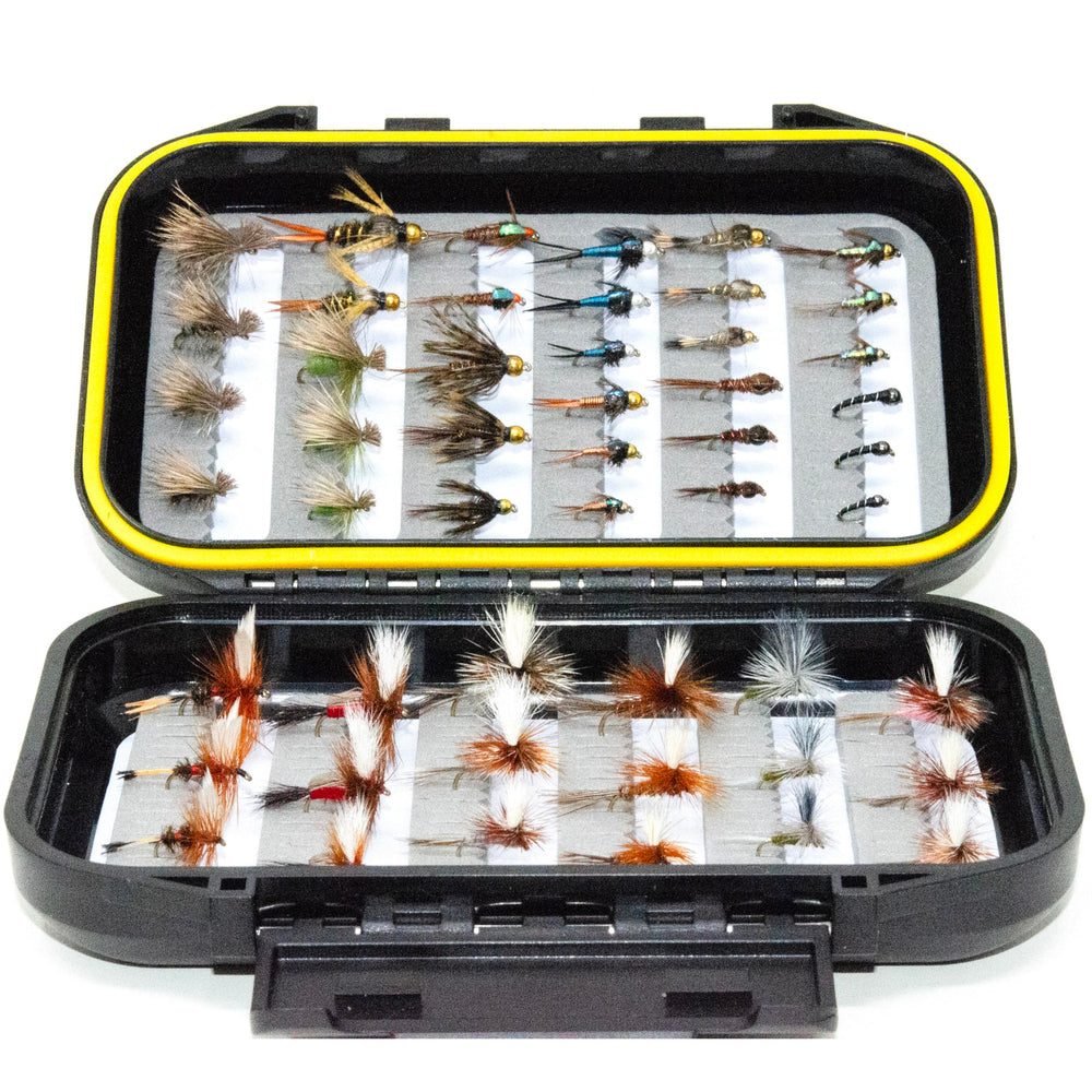 Outdoor Planet dry flies collection offering versatile options for various waterways.