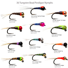 Outdoor Planet euro-nymphing patterns collection displayed for varied water tactics