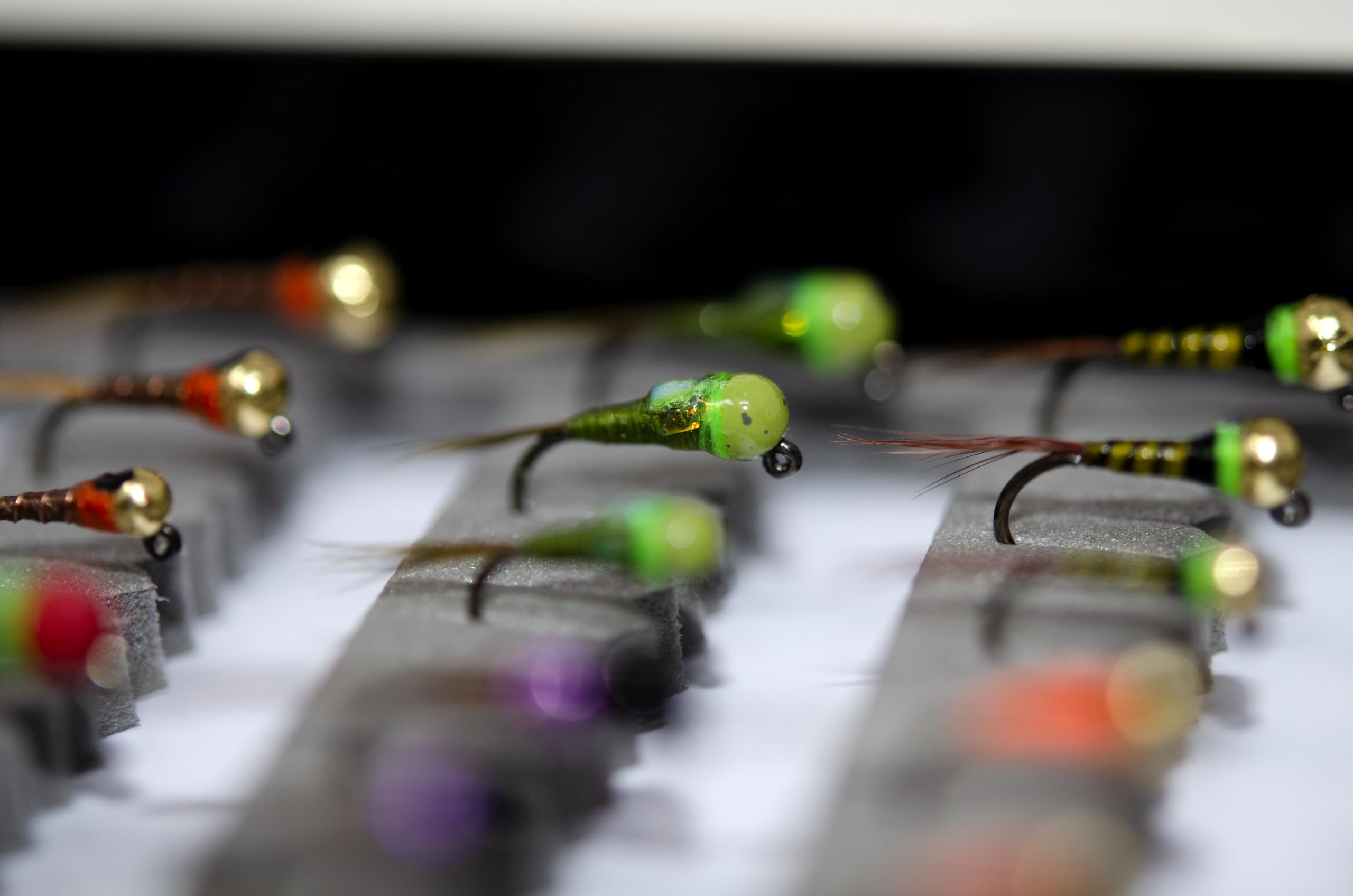 Outdoor Planet guide-approved fly assortment suitable for different water conditions