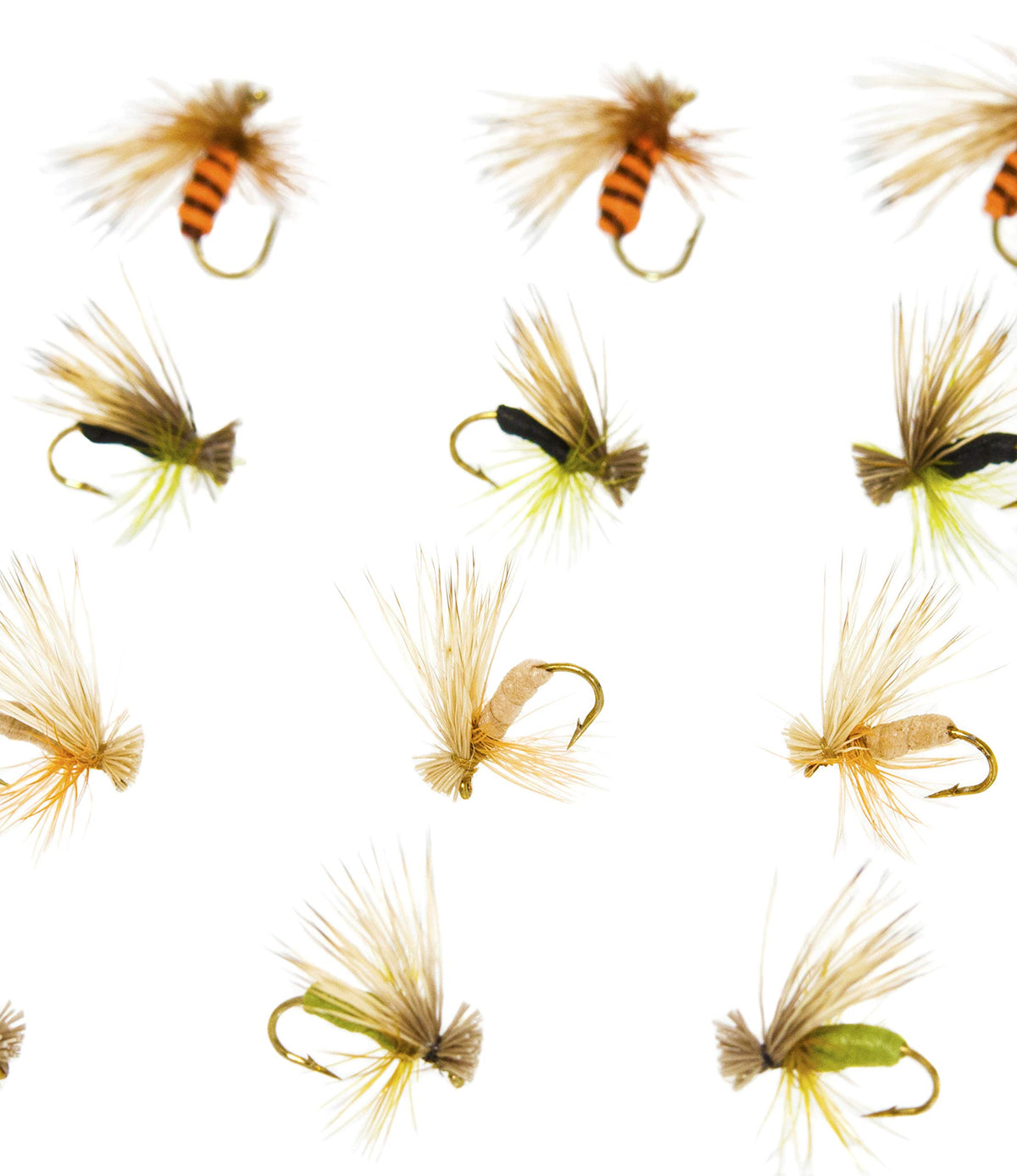 Outdoor Planet Kingrey's foam Caddis dry fly; high-floating surface presentation for trout.