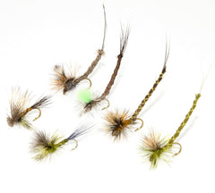 Outdoor Planet paradrake parachute fly visual entices rising trout with high visibility.