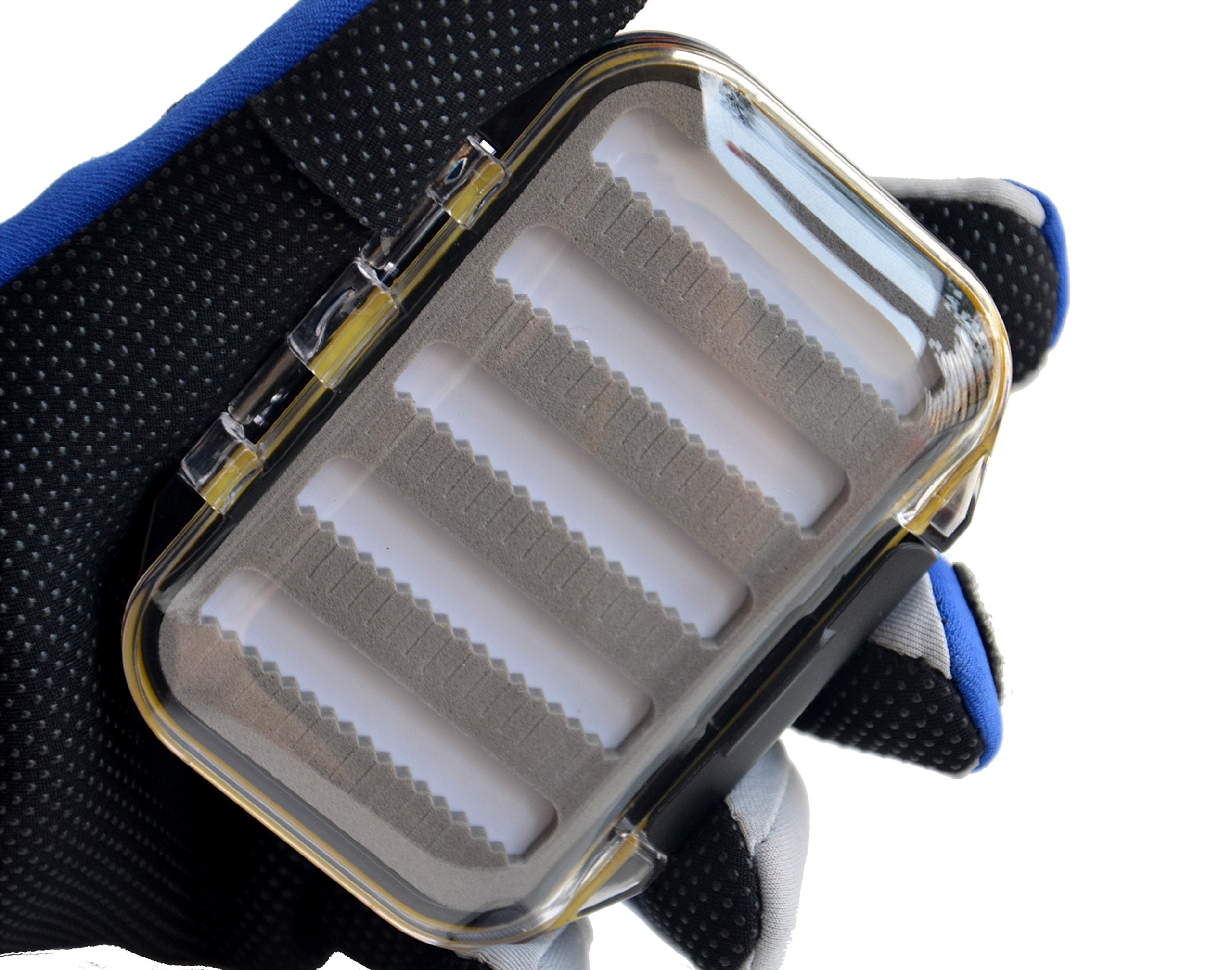 Outdoor Planet pocket-friendly fly box fits vest or pack pockets for travel.