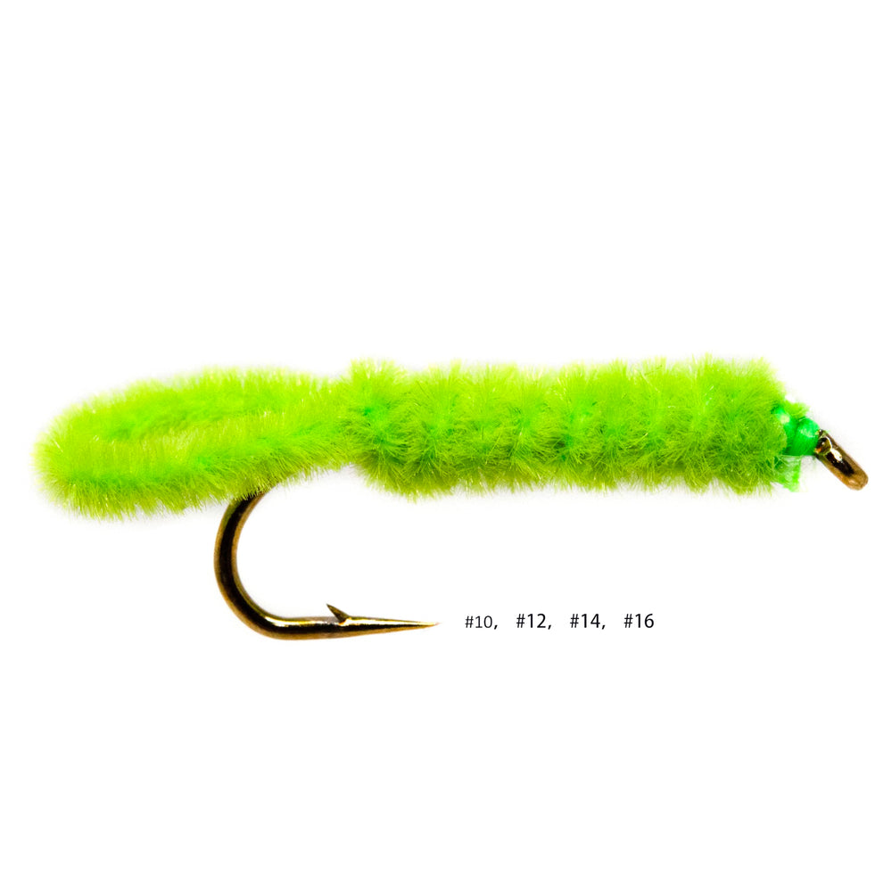 Outdoor Planet red weenie fly ready for trout and panfish bites