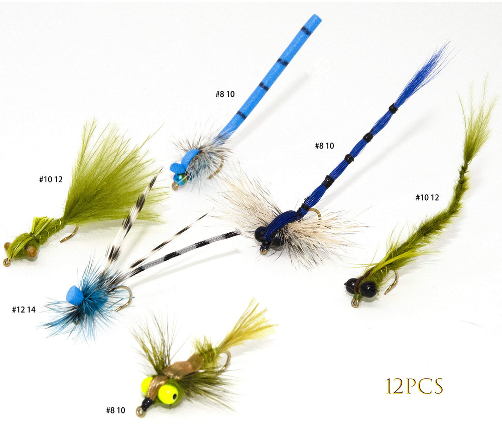 Outdoor Planet stillwater dragonflies and damselflies attract browns and rainbows