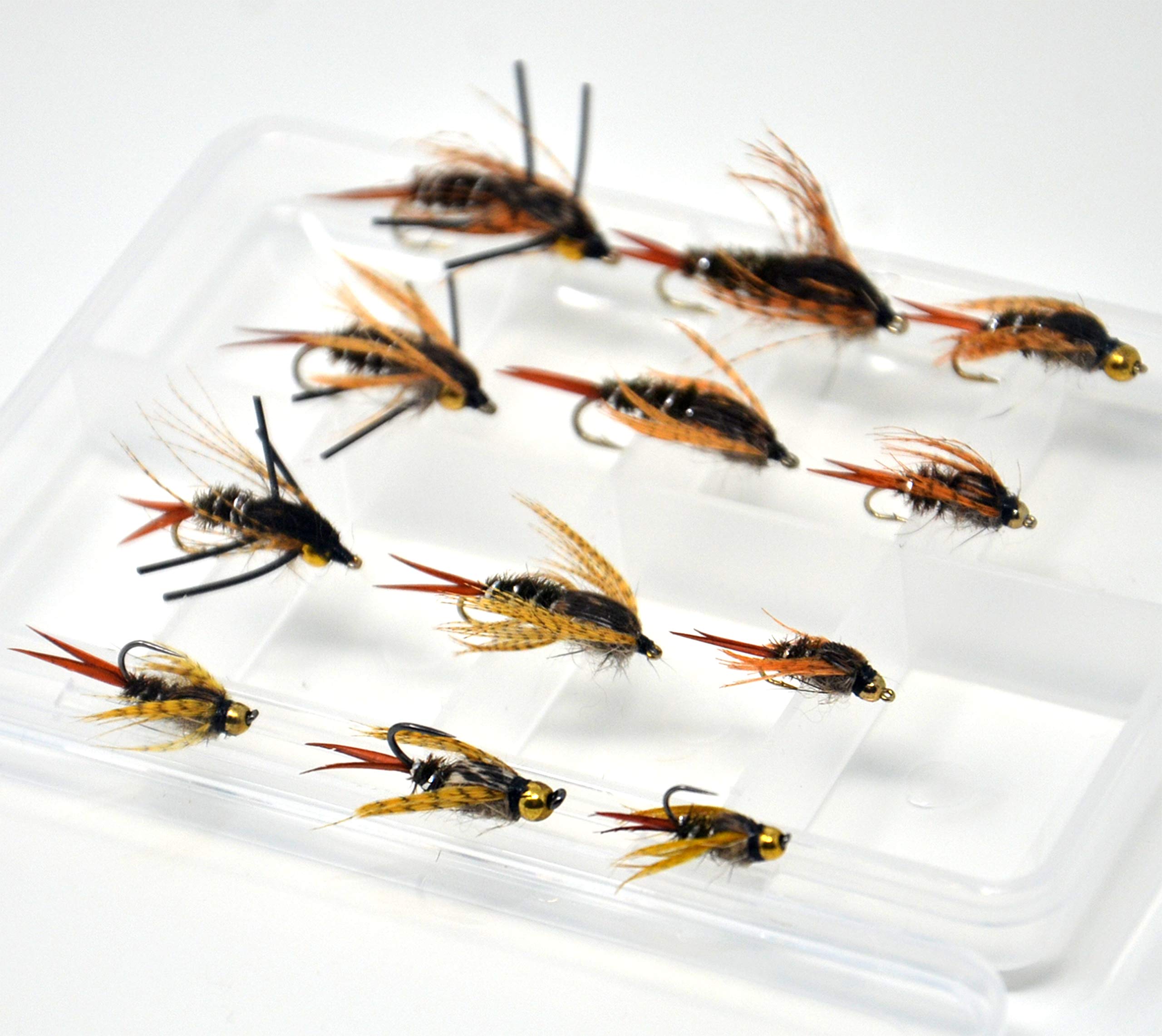 Outdoor Planet stonefly nymph bead-down design enables quick depth and varied drift.