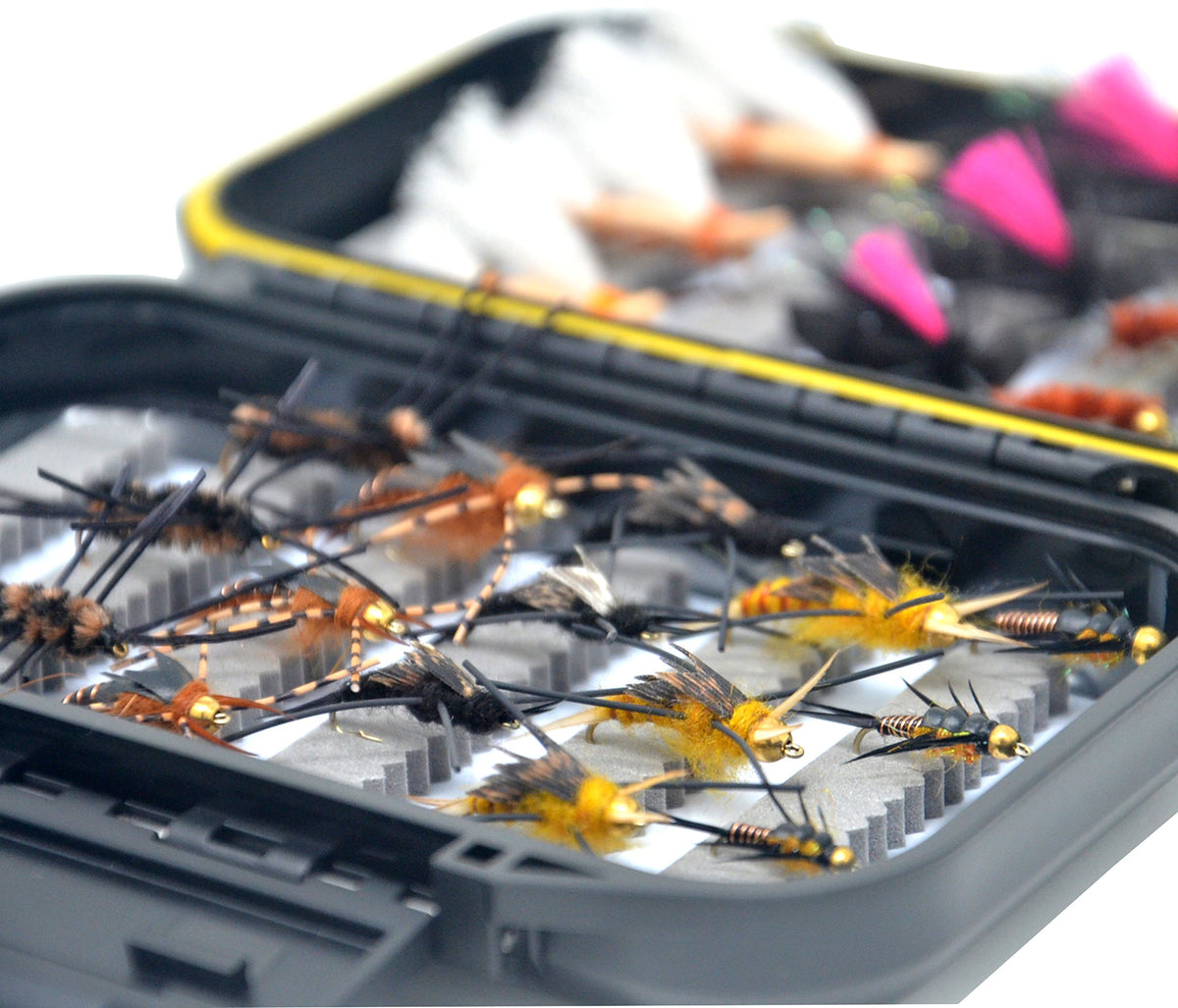 Outdoor Planet stonefly nymphs dry fly lure assortment for trout fishing