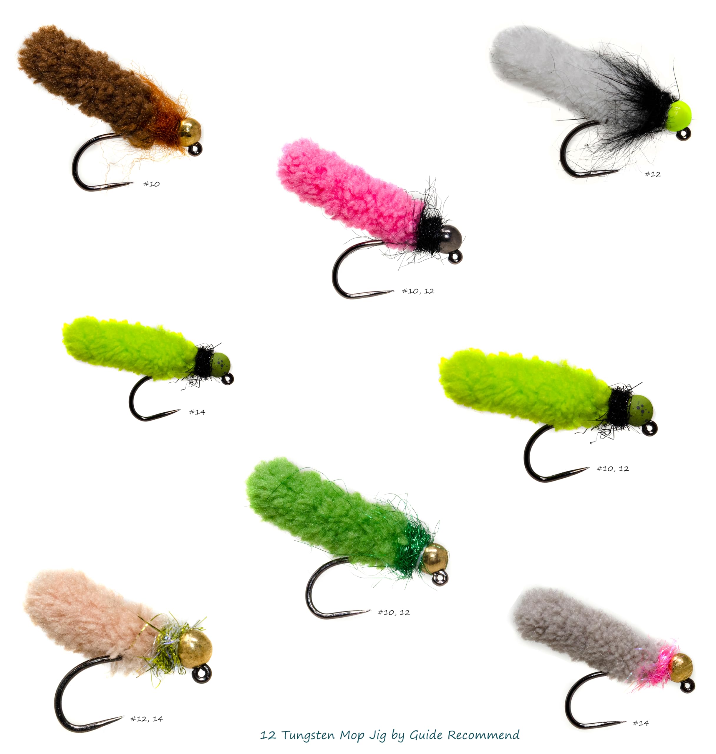 Outdoor Planet mop fly close-up highlighting durable hand-tied hooks