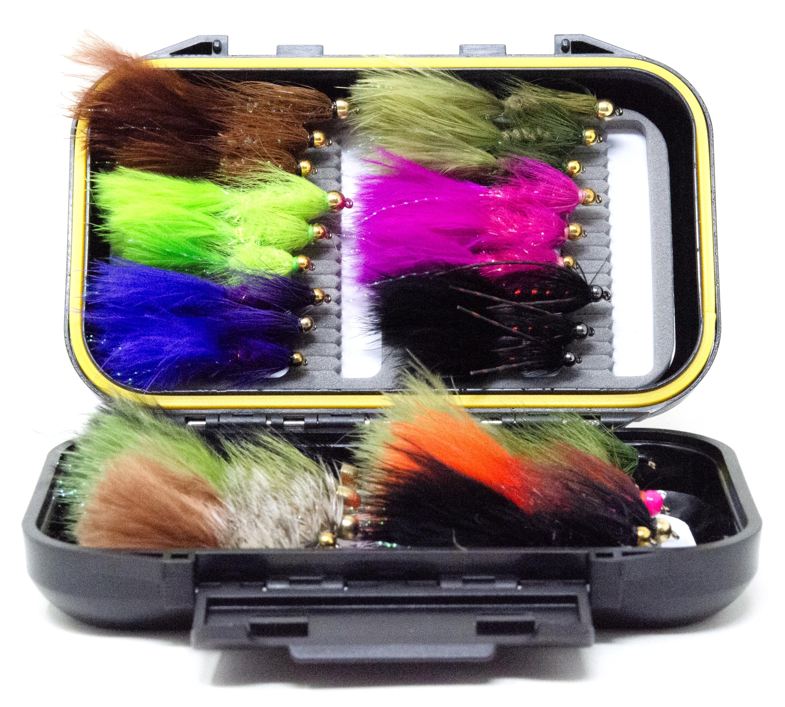 Outdoor Planet Waterproof fly box keeps over 120 flies organized during trips