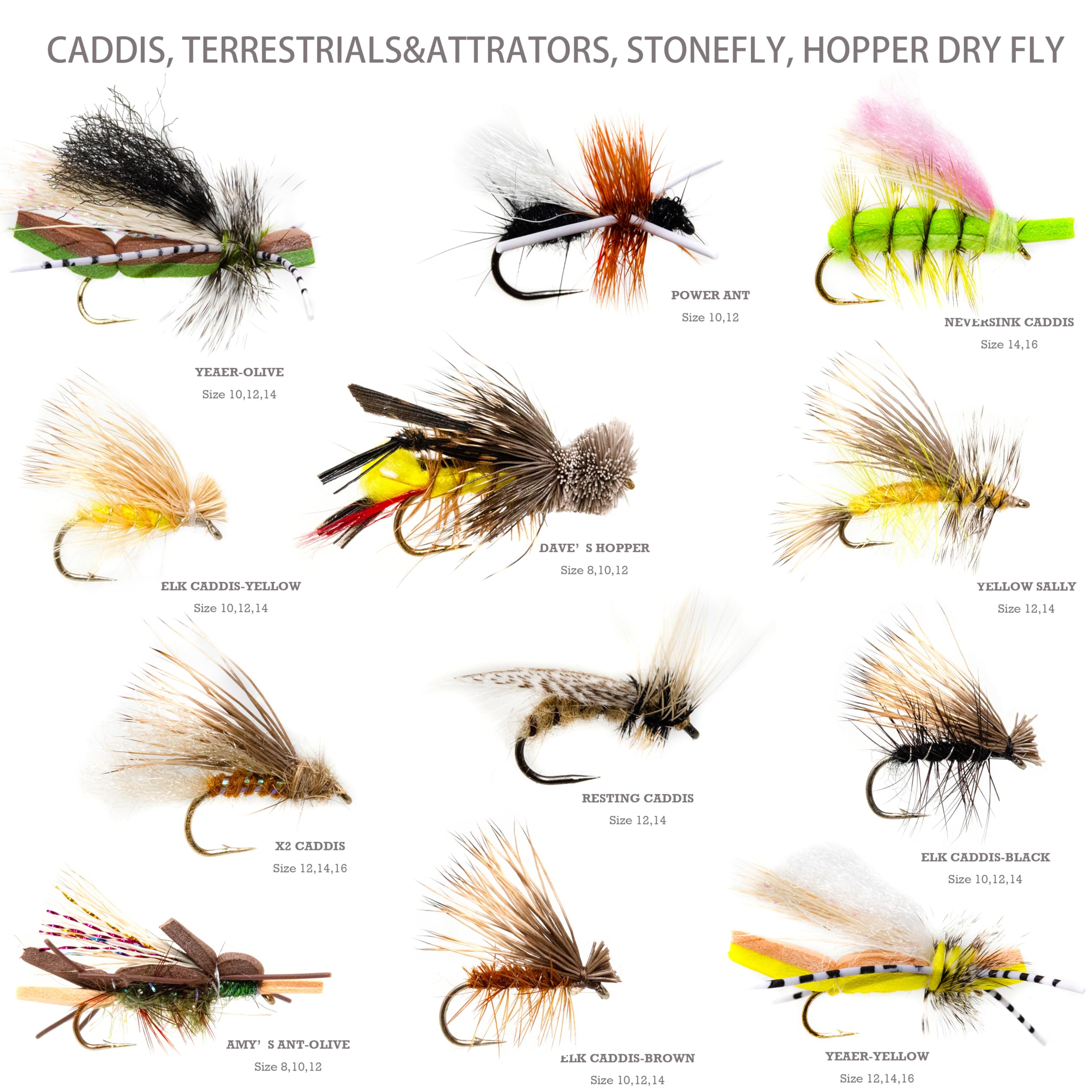 Outdoor Planet wet flies crafted for versatile conditions across streams and ponds.