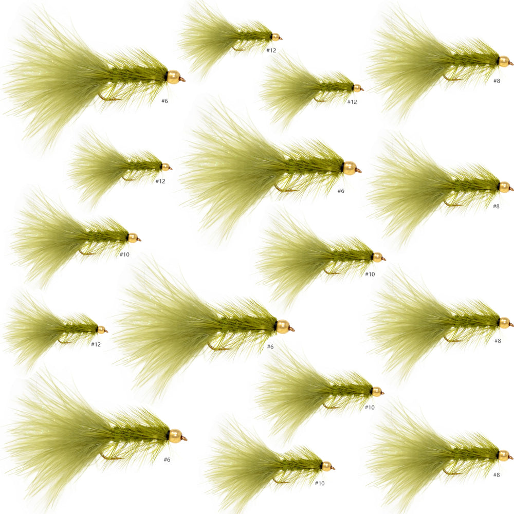 Outdoor Planet Woolly Bugger Flies: premium hand-tied streamers for big fish and exciting angling.