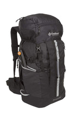 Outdoor Products Arrowhead Mammoth interior layout shows organized compartments for gear.