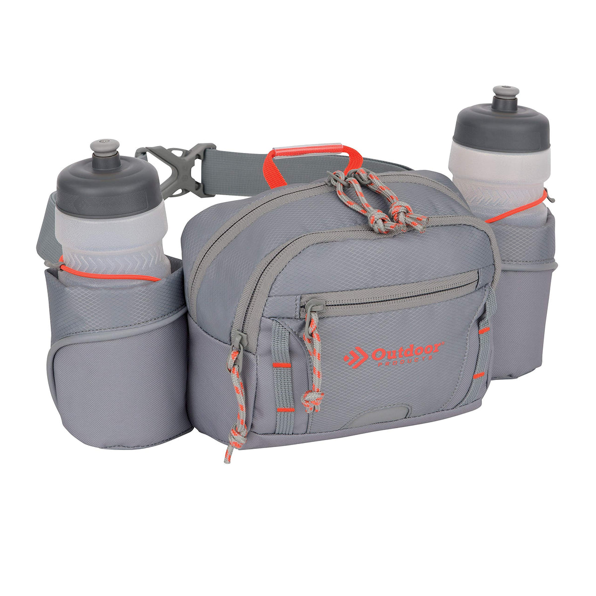 Outdoor Products H2O Mojave waist pack front view for quick access on hikes.