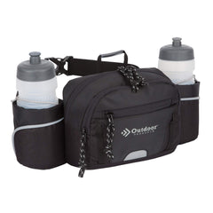 Outdoor Products H2O Mojave waist pack main compartment with quick access.