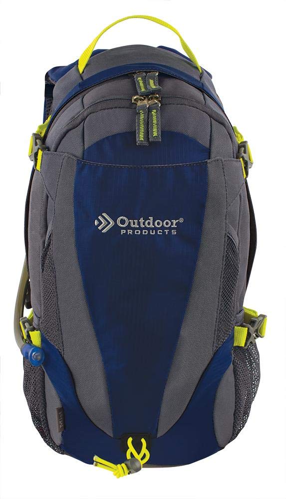 Outdoor Products Mist Hydration Pack articulated cool mesh straps enhance comfort.