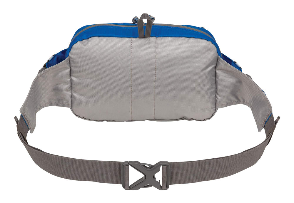 Outdoor Products Roadrunner waist pack top-loading pocket close-up for quick access.