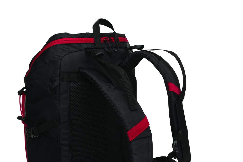 Outdoor Products Shasta 35L pack adjustable padded straps provide a customizable, comfortable fit.