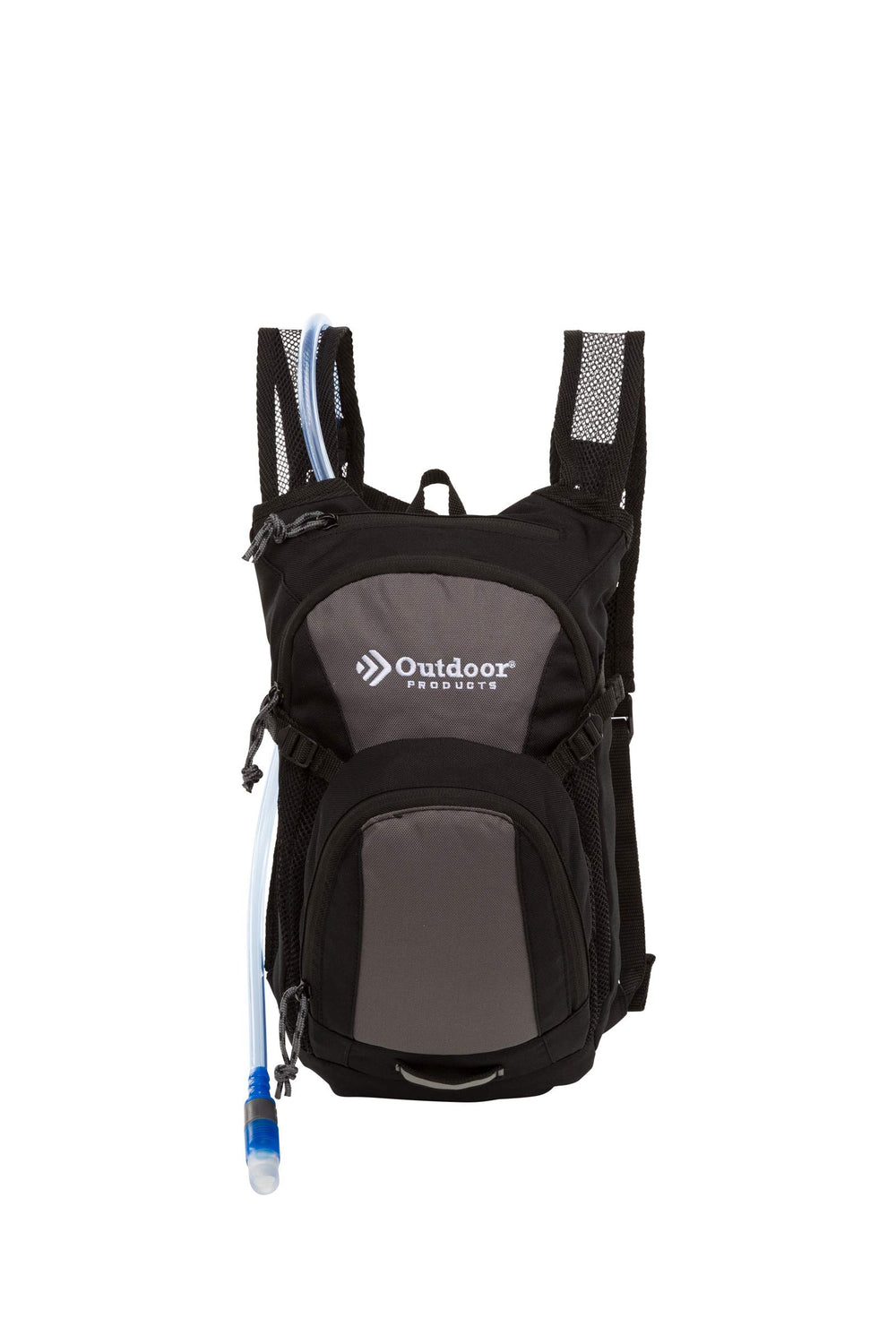 Outdoor Products Tadpole hydration pack compartments organized for essentials