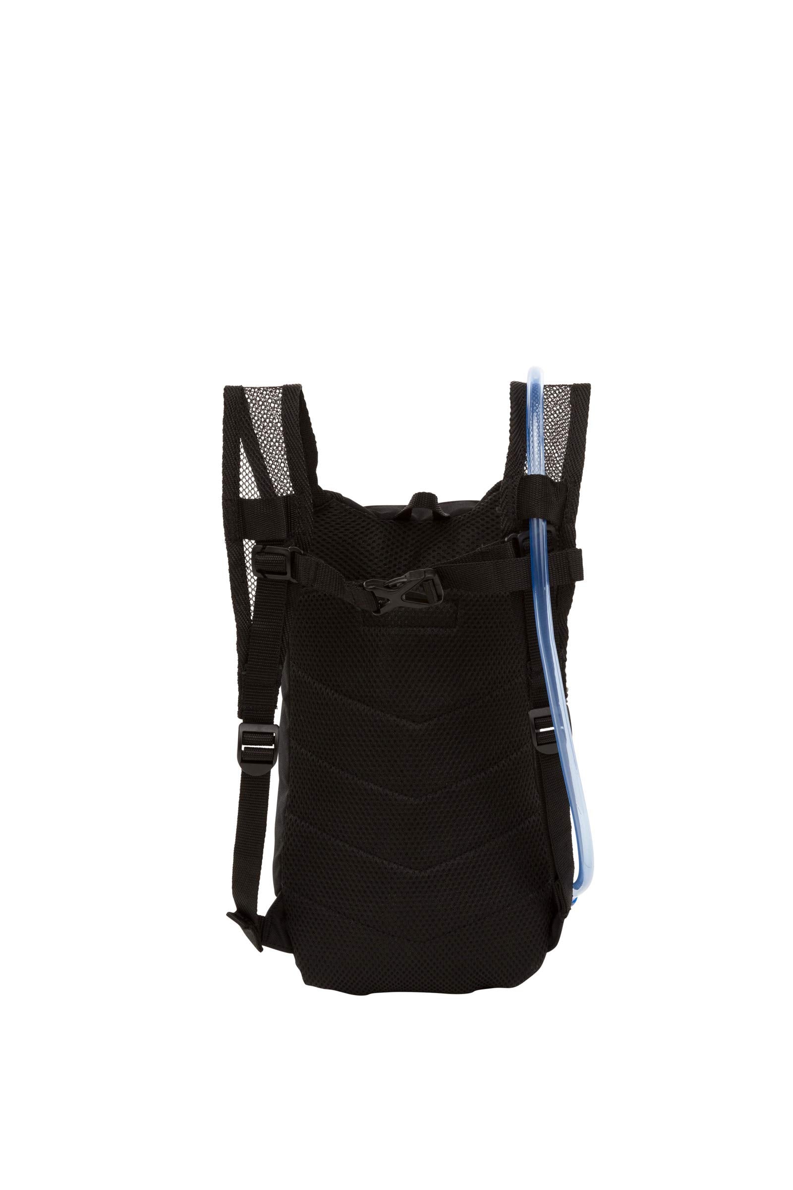 Outdoor Products Tadpole hydration pack zipper details for smooth use during activity