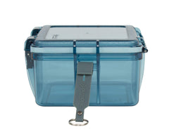 Outdoor Products Watertight Box translucent polycarbonate highlights durable construction.