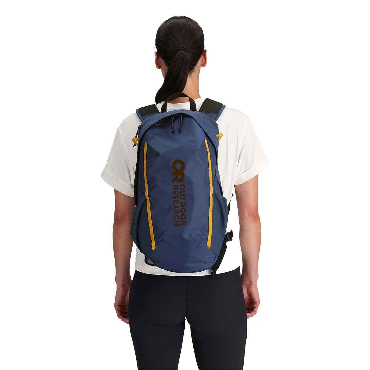 Outdoor Research Adrenaline Day Pack 20L back panel designed for all-day comfort.