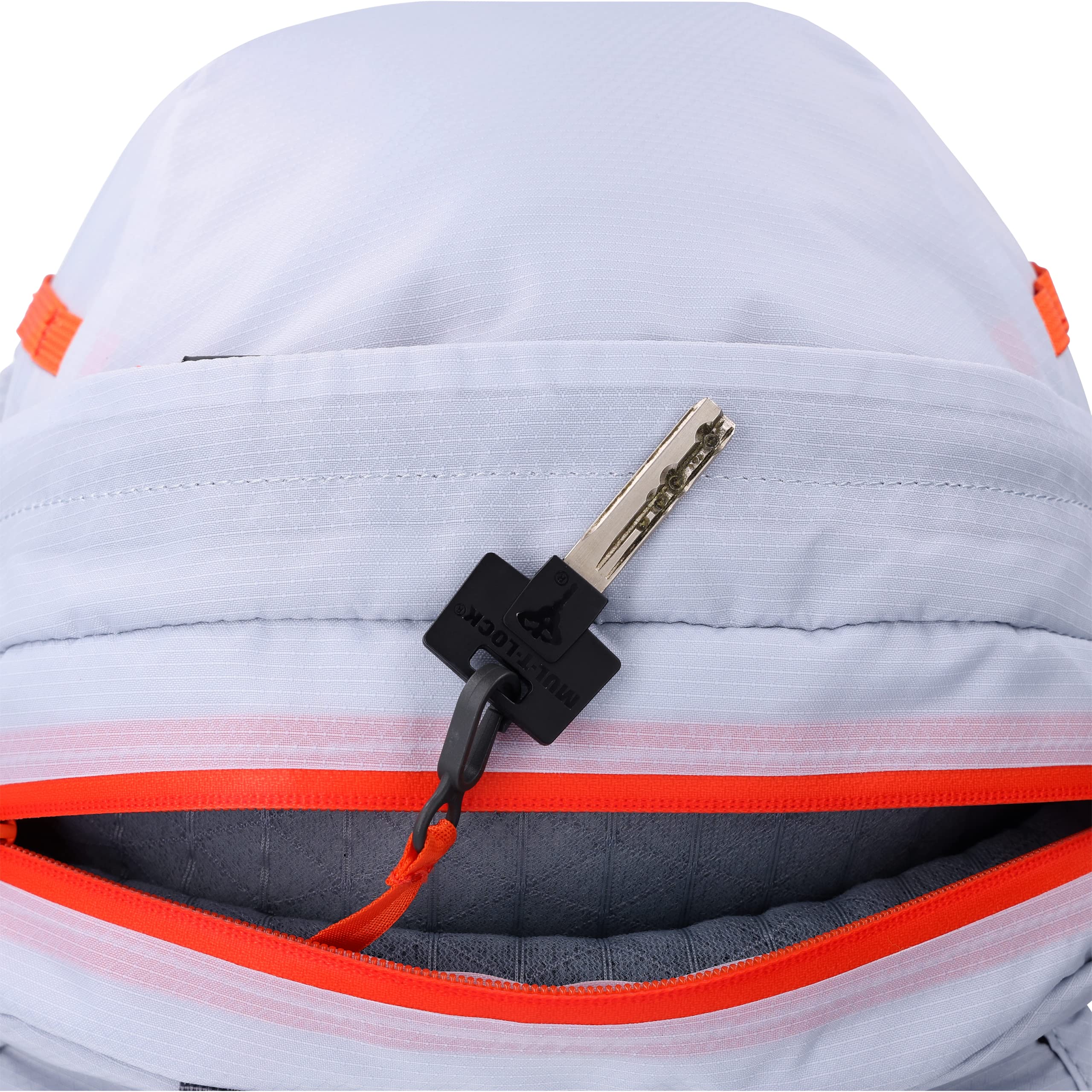 Outdoor Research Adrenaline Day Pack 20L titanium coating close-up protecting against moisture